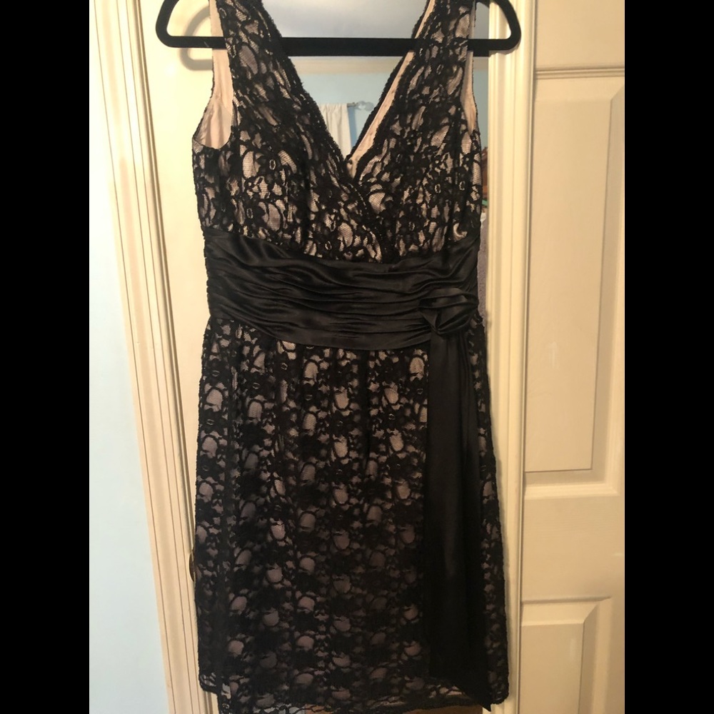 Black Lace Cocktail Dress